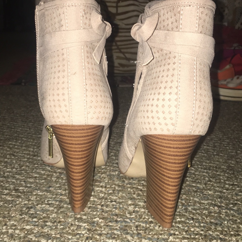 Tan Booties - Picture 2 of 2